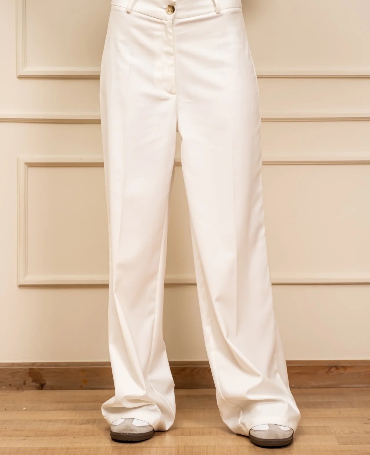 FORMAL TROUSERS - OFF WHITE