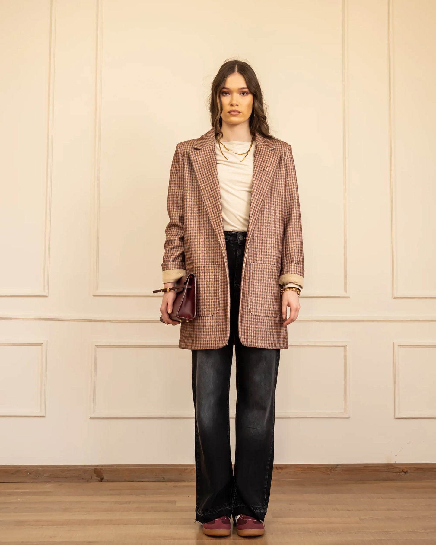 LONG CAROH BLAZER-MIXED